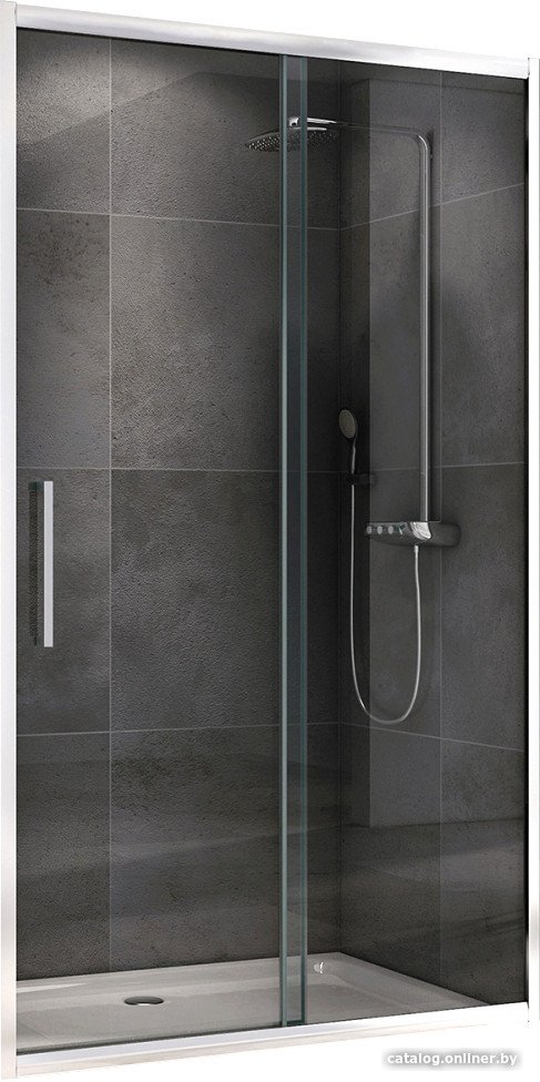 Душевая дверь Abber Schwarzer Diamant AG30120H