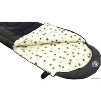 Спальный мешок BalMax Аляска Camping Plus -15 (правая молния, черный/хаки)