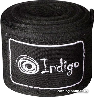 Бинт боксерский Indigo 1115 (2.5 м, черный)
