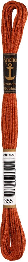 

Нитки для вышивания Anchor 4635-0355 8 м (коричневый)