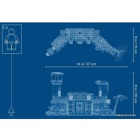 Конструктор LEGO Hidden Side 70435 Заброшенная тюрьма Ньюберри