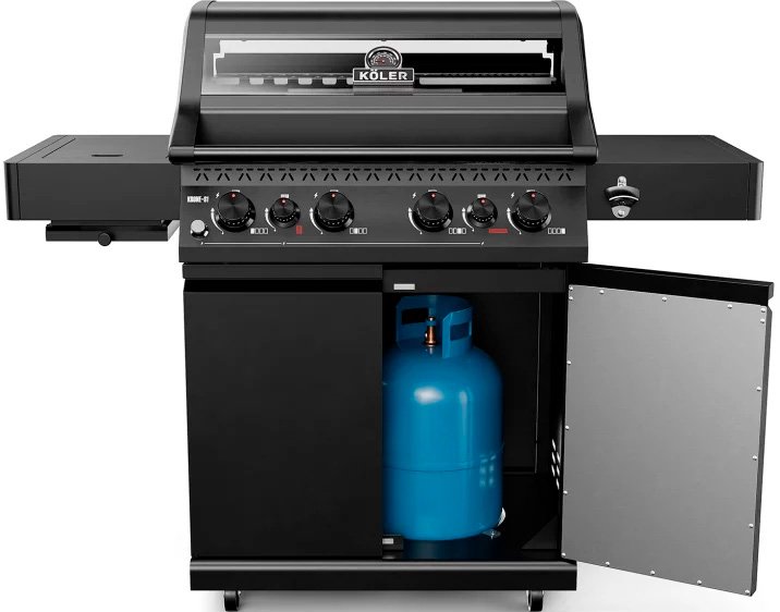 

Газовый гриль для дачи Koler Krone S1 (черный)