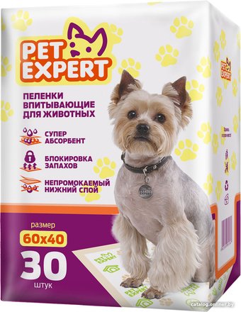 Одноразовая пеленка Pet Expert 60x40 (30 шт)
