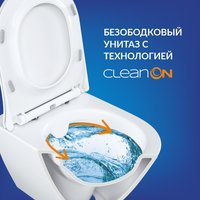 Унитаз подвесной Cersanit Brasko Slim 64824 + Aqua M 40 68177 с кнопкой Corner 64077 (кнопка белый)