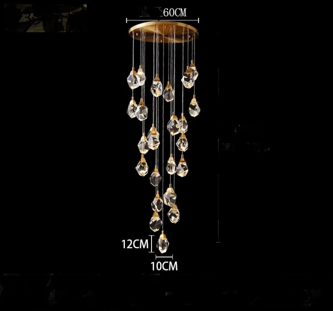 

Подвесная люстра ImperiumLoft Cristel-One01 193597-26