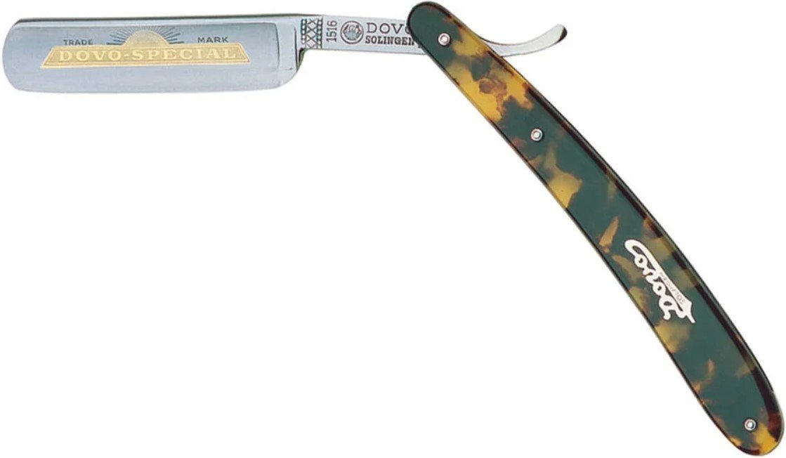 

Опасная бритва Dovo 1516580 (имитация черепашьего панциря)