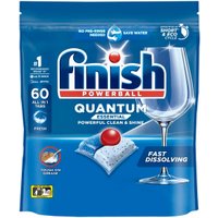 Капсулы для посудомоечной машины Finish Powerball Quantum Clean & Shine (60 шт)