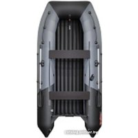 Моторно-килевая лодка Таймень RX 4100 НДНД (графит/черный)