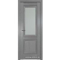 Межкомнатная дверь ProfilDoors 2.88XN L 60x200 (грувд серый, стекло матовое)