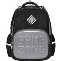 Школьный рюкзак Феникс+ Гейм зона 58423 (серый/черный)