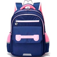 Школьный рюкзак Sun Eight SE-90058 (темно-синий/розовый)