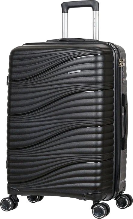 

Чемодан-спиннер L'Case Navana HV-M 67 см (черный)