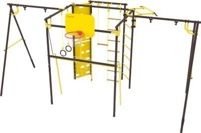 

Детский спортивный комплекс Rokids Атлет-К2 УДСК-7.3 (шоколад)