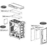 Корпус Thermaltake Level 20 RS ARGB CA-1P8-00M1WN-00