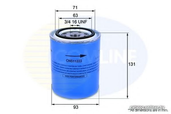 Масляный фильтр Comline CNS11223