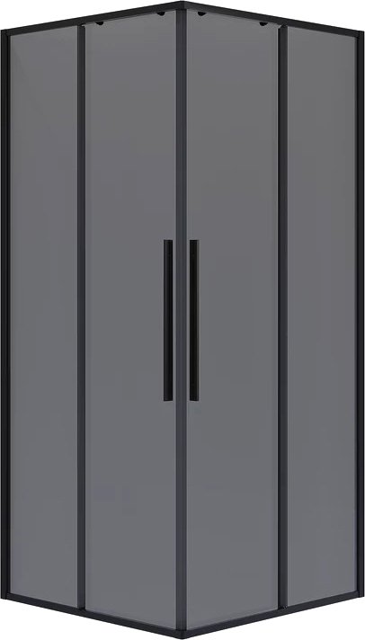 

Душевой уголок Niagara NG-2824-34BLACK 100x100x195 (черный матовый/тонированное стекло)