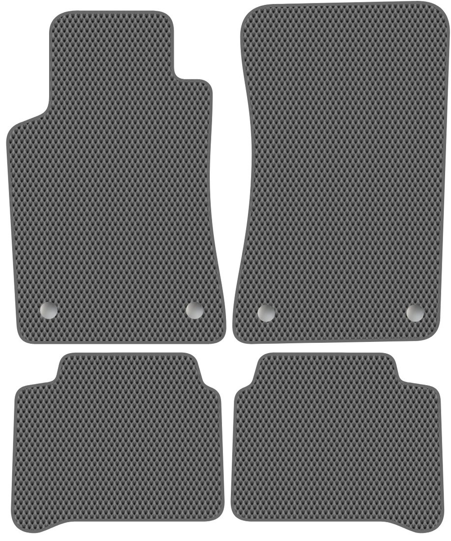 

Комплект ковриков для авто Alicosta Mercedes-Benz E-Class III (седан / W211) 2002 - 2009 (серый, ромб)
