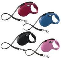 

Поводок-рулетка Flexi New Classic XS лента 3 м (черный)