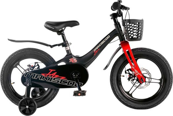 

Детский велосипед Maxiscoo Jazz Pro 16 2025 MSC-J1645P (обсидиан)