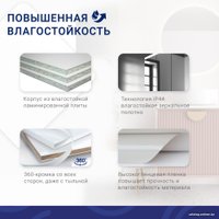 Зеркало Doratiz Бора-бора 50 2712.110 (с полками)