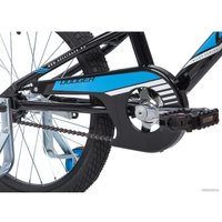 Детский велосипед Novatrack Dodger 20 2024 (черный)