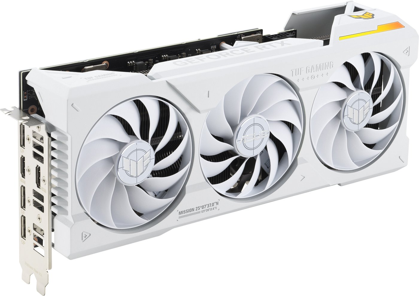 

Видеокарта ASUS TUF Gaming GeForce RTX 4070 Ti Super 16GB GDDR6X White OC Edition TUF-RTX4070TIS-O16G-WHITE-GAMING