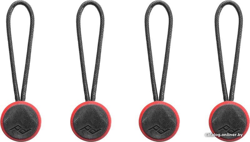 Набор креплений Peak Design Anchor 4-Pack (черный/красный)
