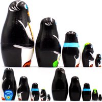 Развивающая игра Брестская Фабрика Сувениров Семья пингвинов (набор 5 шт)