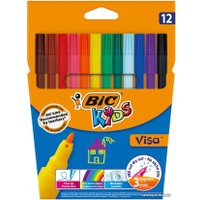 Фломастеры BIC Кидс Виза (12 шт)