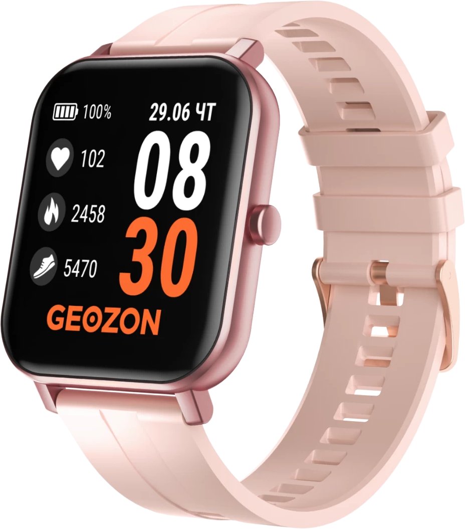 

Умные часы Geozon Runner (розовый)