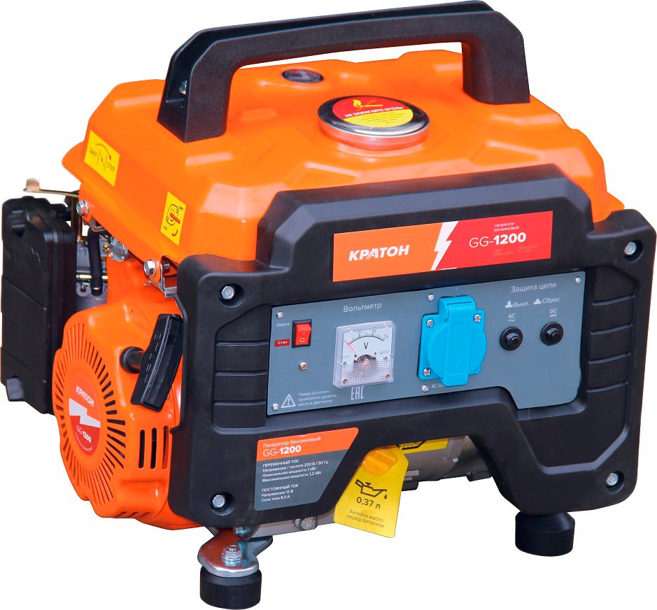 

Бензиновый генератор Кратон GG-1200