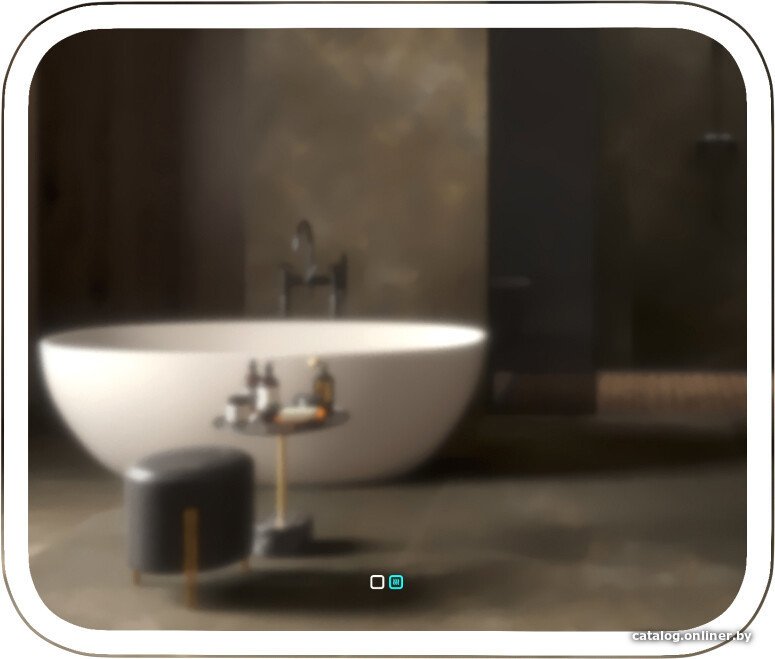 Mixline Зеркало Стив-2 542566 (с подсветкой)