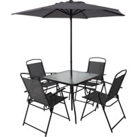 Комплект подушек AksHome Picnic (серый/черный)