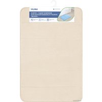 Коврик для ванной Вилина Велюр 7171 (60x100, светло-бежевый)