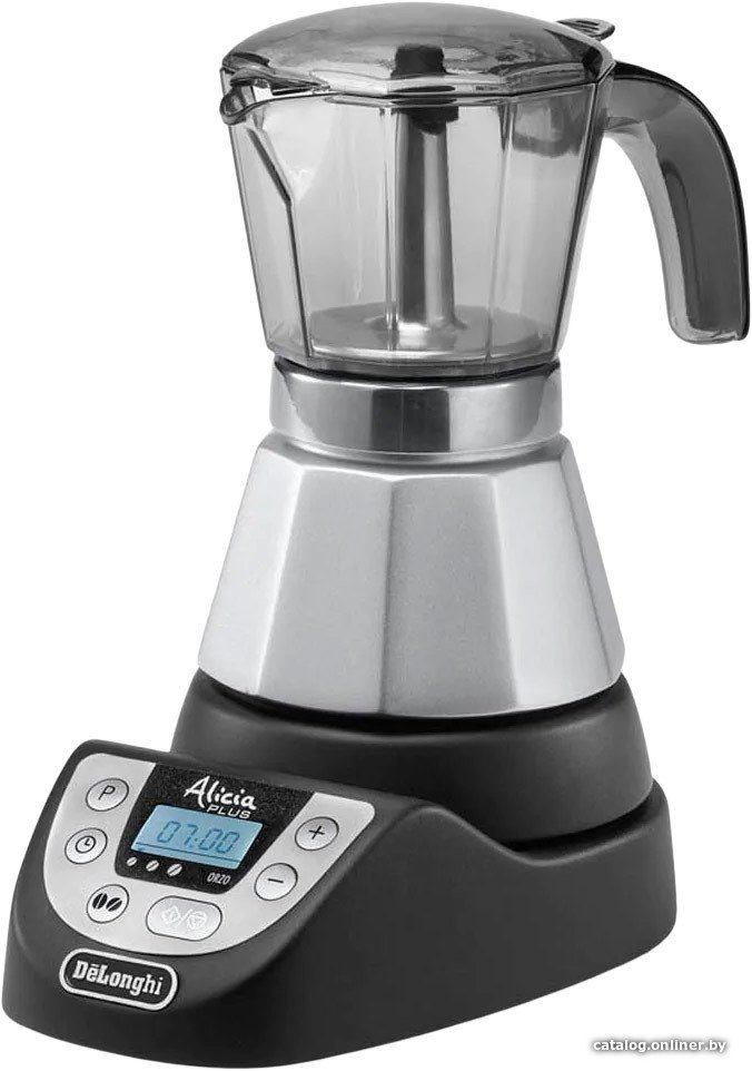 

Гейзерная кофеварка DeLonghi Alicia Plus EMKP 42.B
