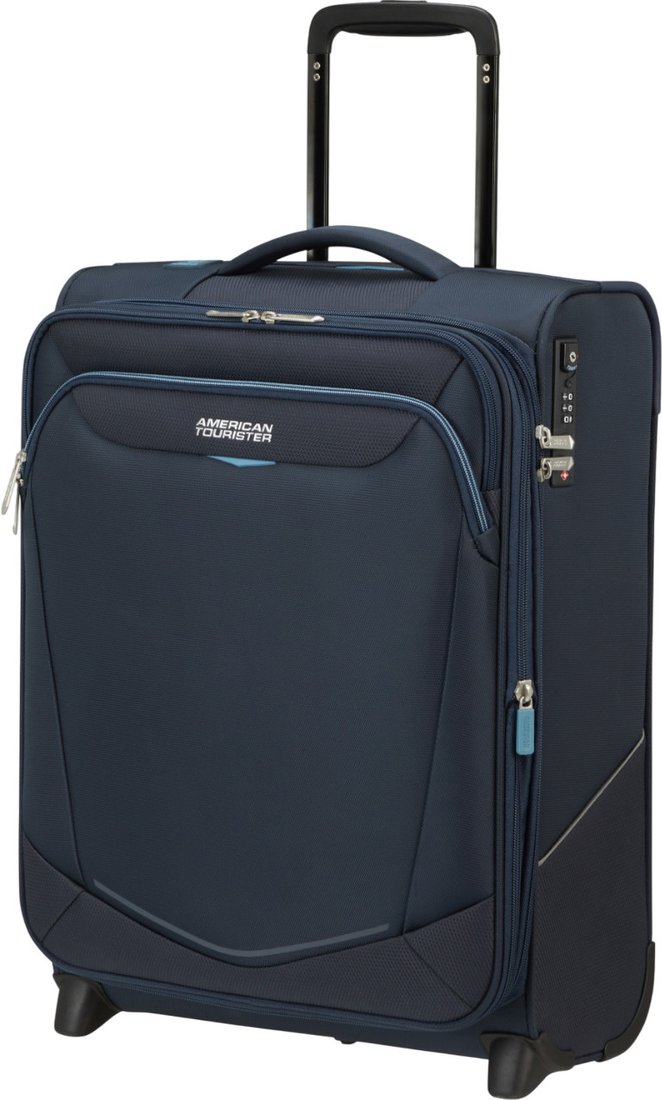 Чемодан American Tourister Summerride Navy 55 см (2 колеса)