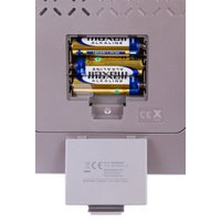 Настенные часы Bresser MyTime Meteotime LCD (серебристый)