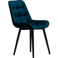 Стул Памир Румба F77 Поворотный (синий/черная опора)