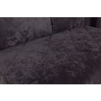 Диван DiArt Элли 1000 (велюр Sensey graphite/ножки светлые)