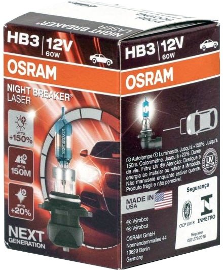 

Галогенная лампа Osram HB3 9005NL 1шт