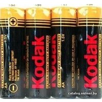 Батарейка Kodak Extra Heavy Duty AA 4 шт (пленка)