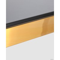 Журнальный столик Stool Group Гэтсби 55x55 EET-027-TG-1 (стекло smoke/сталь золото)