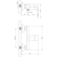 Смеситель Lauter Reef 21СК9678BS