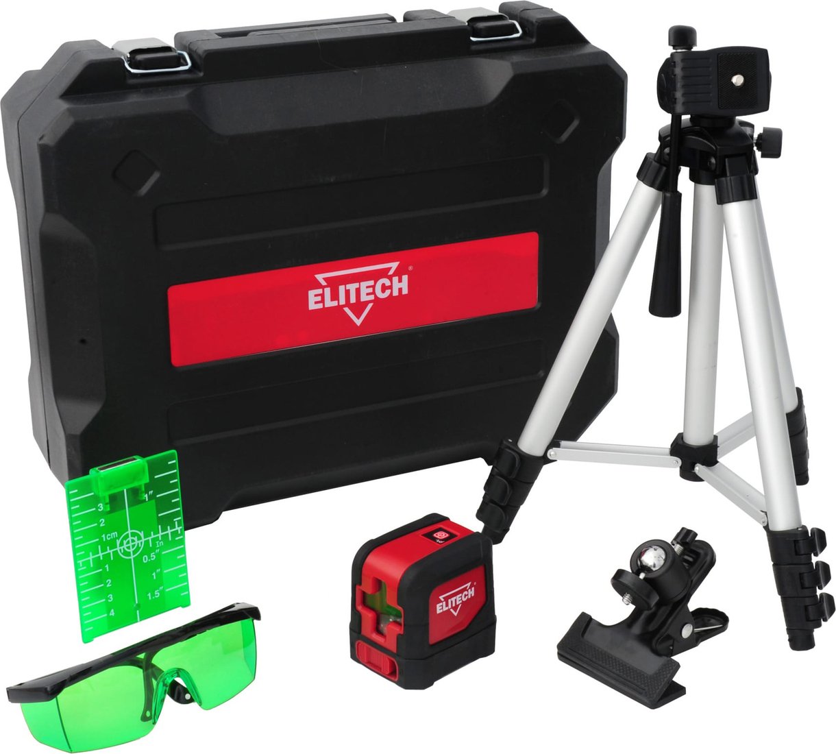 

Лазерный нивелир ELITECH ЛН 3К-ЗЕЛ (с кейсом, набор оснастки)