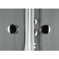 Душевая кабина Saniteco SNT-84 90х90 (серый/прозрачное стекло)