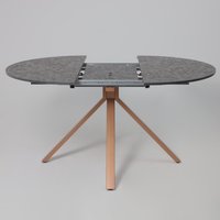 Кухонный стол AksHome Delon 110 (малави/медь)