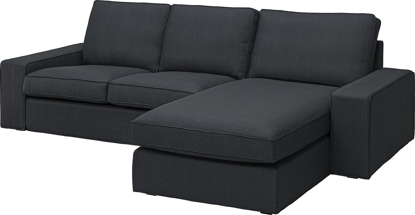 Угловой диван Ikea Kivik Tresund антрацит s99482839