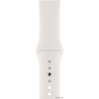 Умные часы Apple Watch Series 4 40 мм (алюминий серебристый/белый)