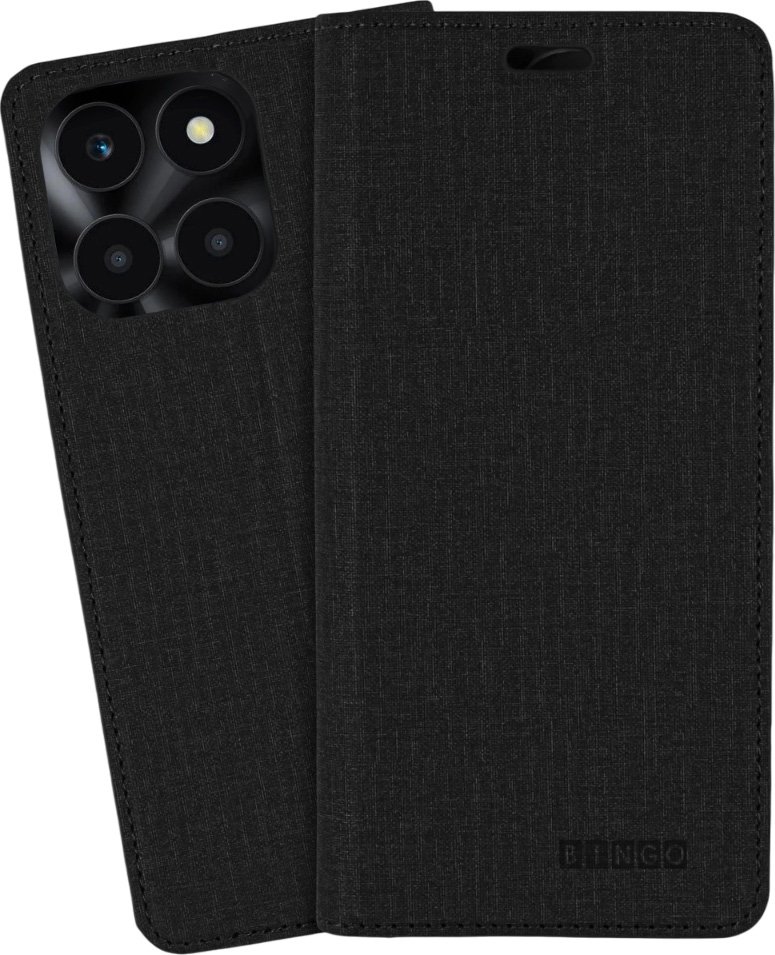 

Чехол для телефона Bingo Book для HONOR X5b/X5b Plus (черный)