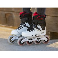 Роликовые коньки Powerslide Next 90 908369 (р. 42-43, белый/черный)